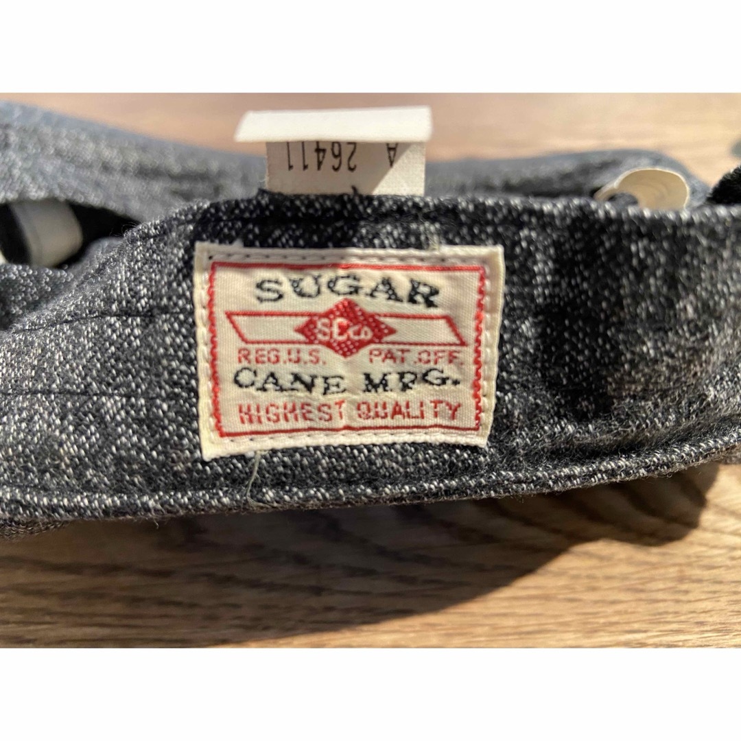 Sugar Cane(シュガーケーン)のシュガーケーン SC02625 BLACK COVERT APPLEJACK メンズの帽子(キャスケット)の商品写真