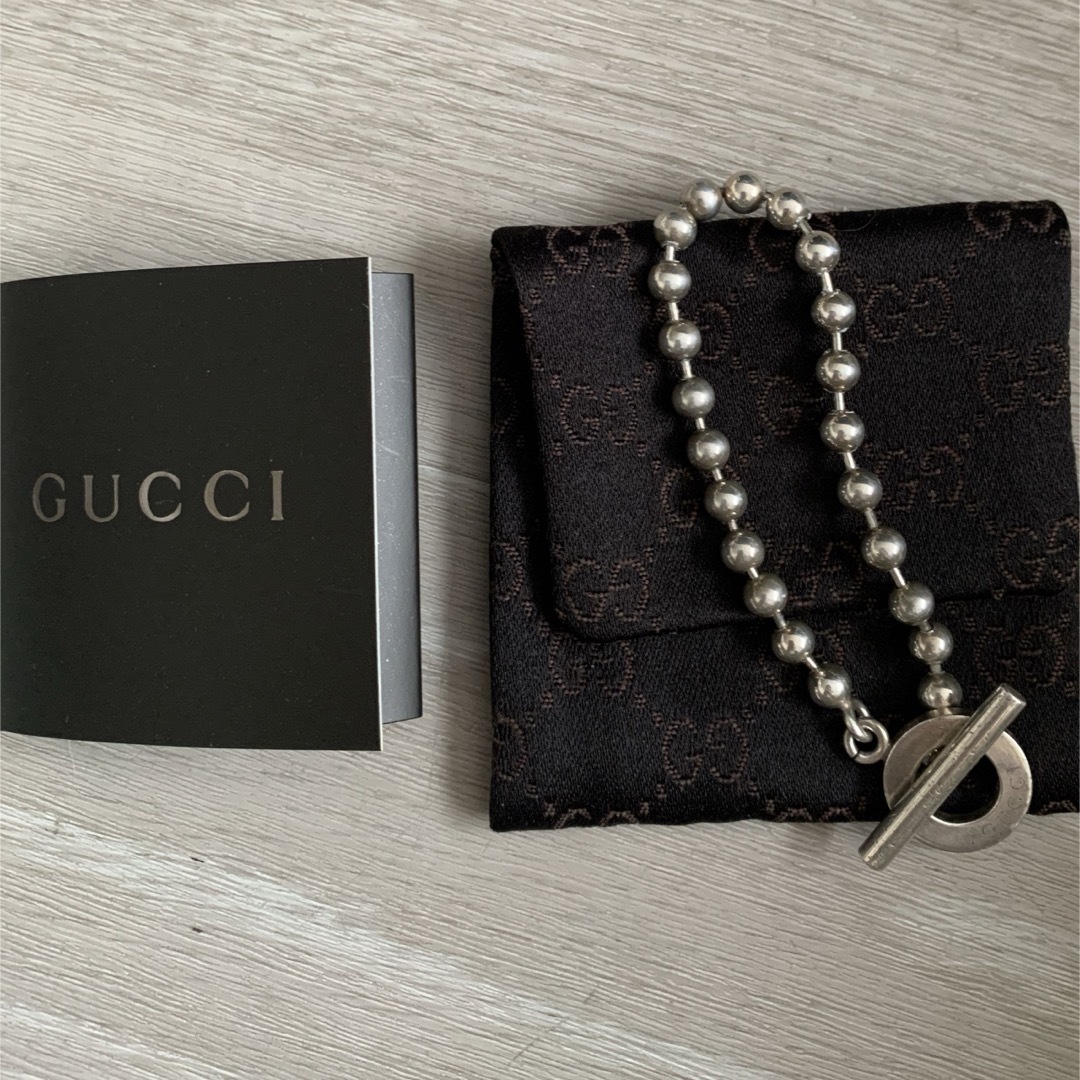Gucci(グッチ)のグッチ　ボールチェーンブレスレット レディースのアクセサリー(ブレスレット/バングル)の商品写真