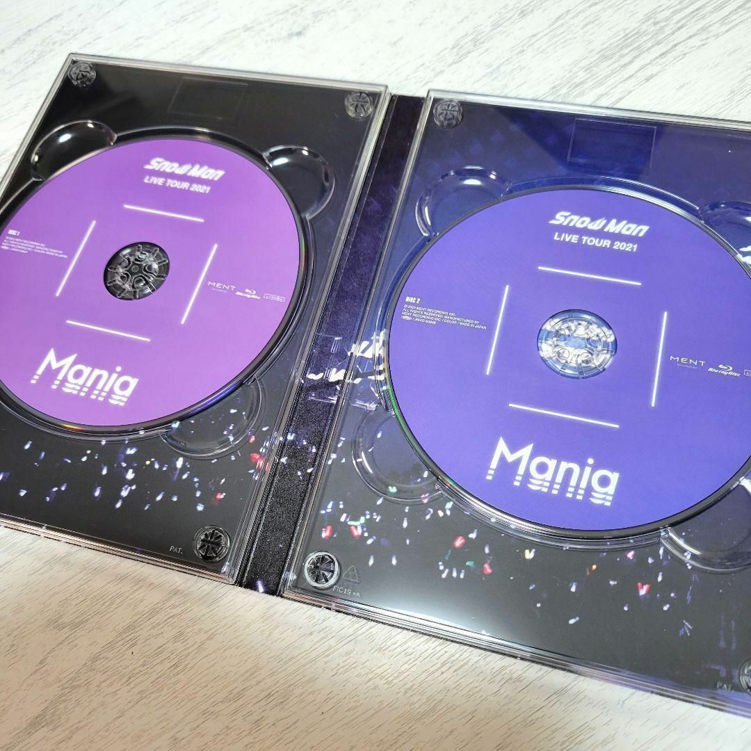 美品☆Snow Man☆LIVE TOUR 2021 Mania 初回盤 エンタメ/ホビーのDVD/ブルーレイ(ミュージック)の商品写真