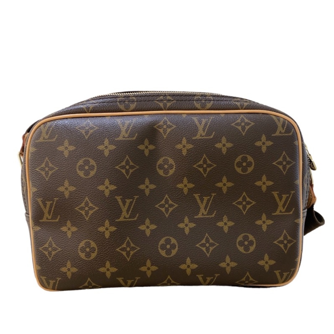 LOUIS VUITTON(ルイヴィトン)の　ルイ・ヴィトン LOUIS VUITTON リポーターPM M45254 ブラウン ゴールド金具 モノグラム ユニセックス ショルダーバッグ レディースのバッグ(ショルダーバッグ)の商品写真