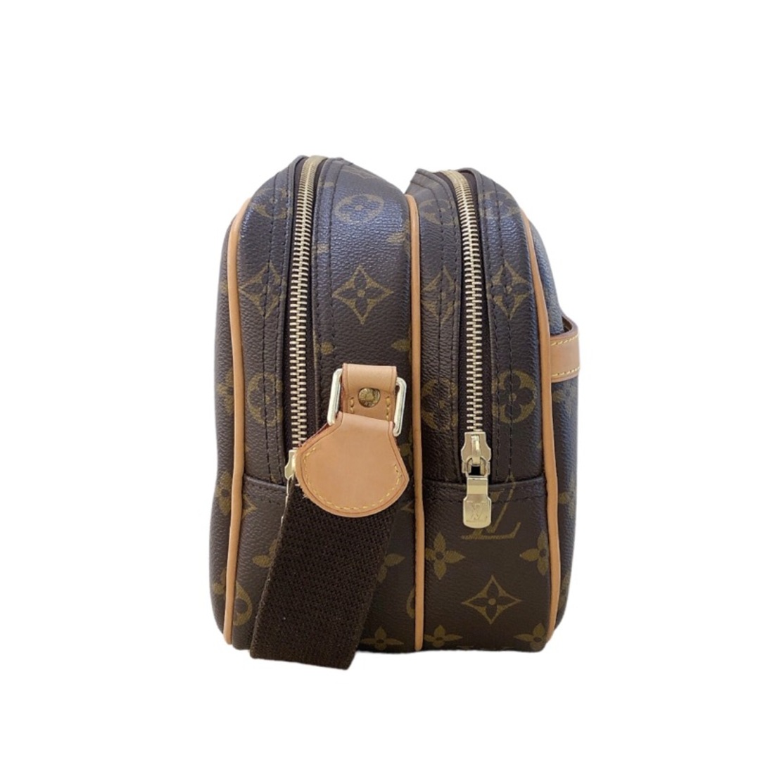 LOUIS VUITTON(ルイヴィトン)の　ルイ・ヴィトン LOUIS VUITTON リポーターPM M45254 ブラウン ゴールド金具 モノグラム ユニセックス ショルダーバッグ レディースのバッグ(ショルダーバッグ)の商品写真