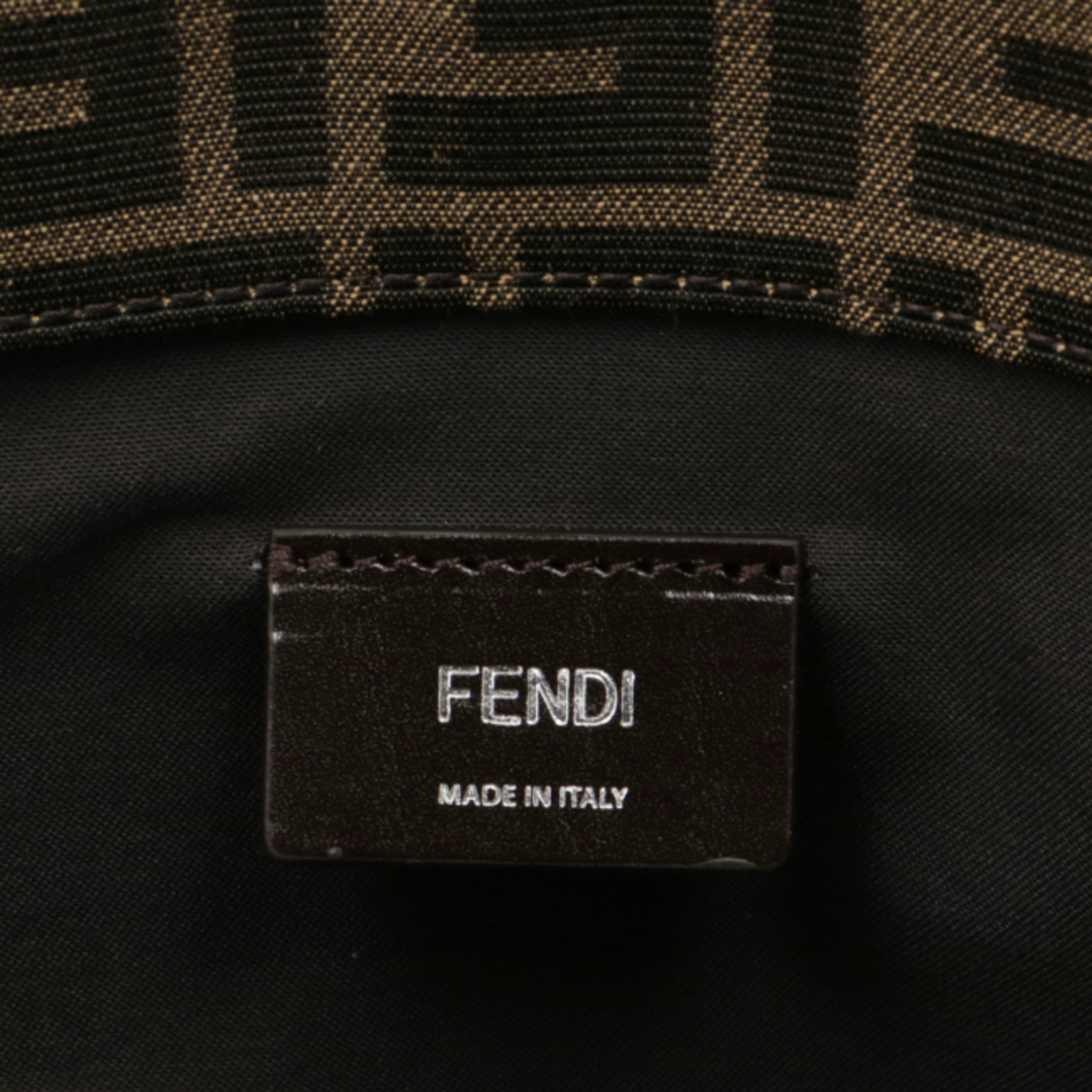 FENDI(フェンディ)のフェンディ/FENDI バッグ メンズ SHOP BAG JACQUARD FF LOGO トートバッグ BROWN 7VA390-AG0M-F19KW _0410ff メンズのバッグ(トートバッグ)の商品写真