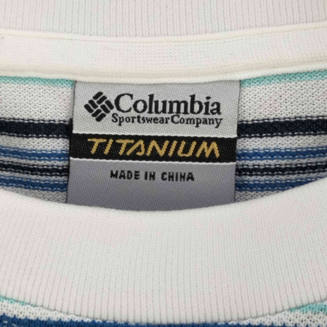 Columbia(コロンビア)のColumbia(コロンビア) TITANIUM ボーダー クルーネックTシャツ メンズのトップス(Tシャツ/カットソー(半袖/袖なし))の商品写真