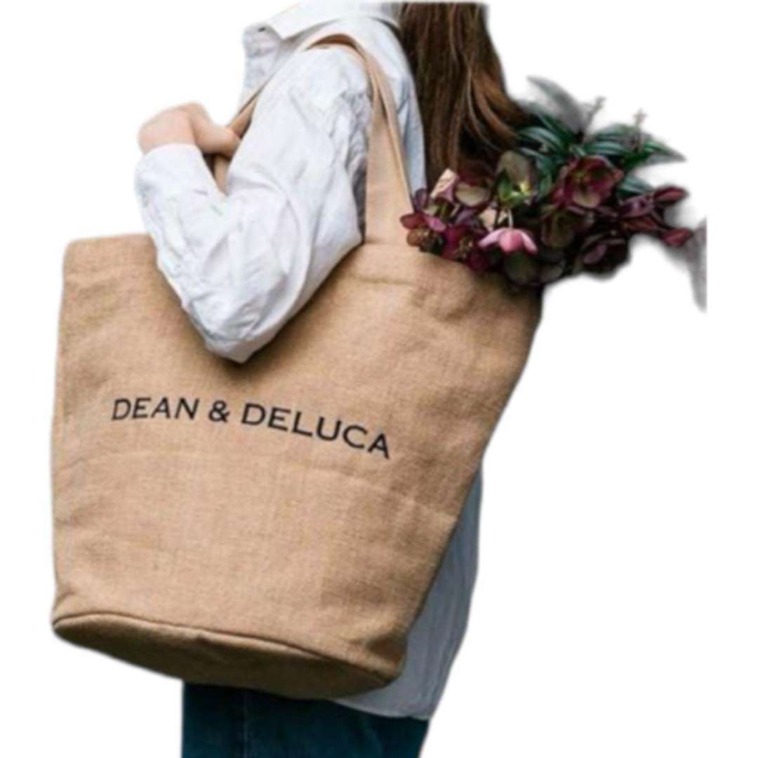 DEAN & DELUCA(ディーンアンドデルーカ)のDEAN&DELUCA  ジュートマーケットトートバッグＬ レディースのバッグ(トートバッグ)の商品写真