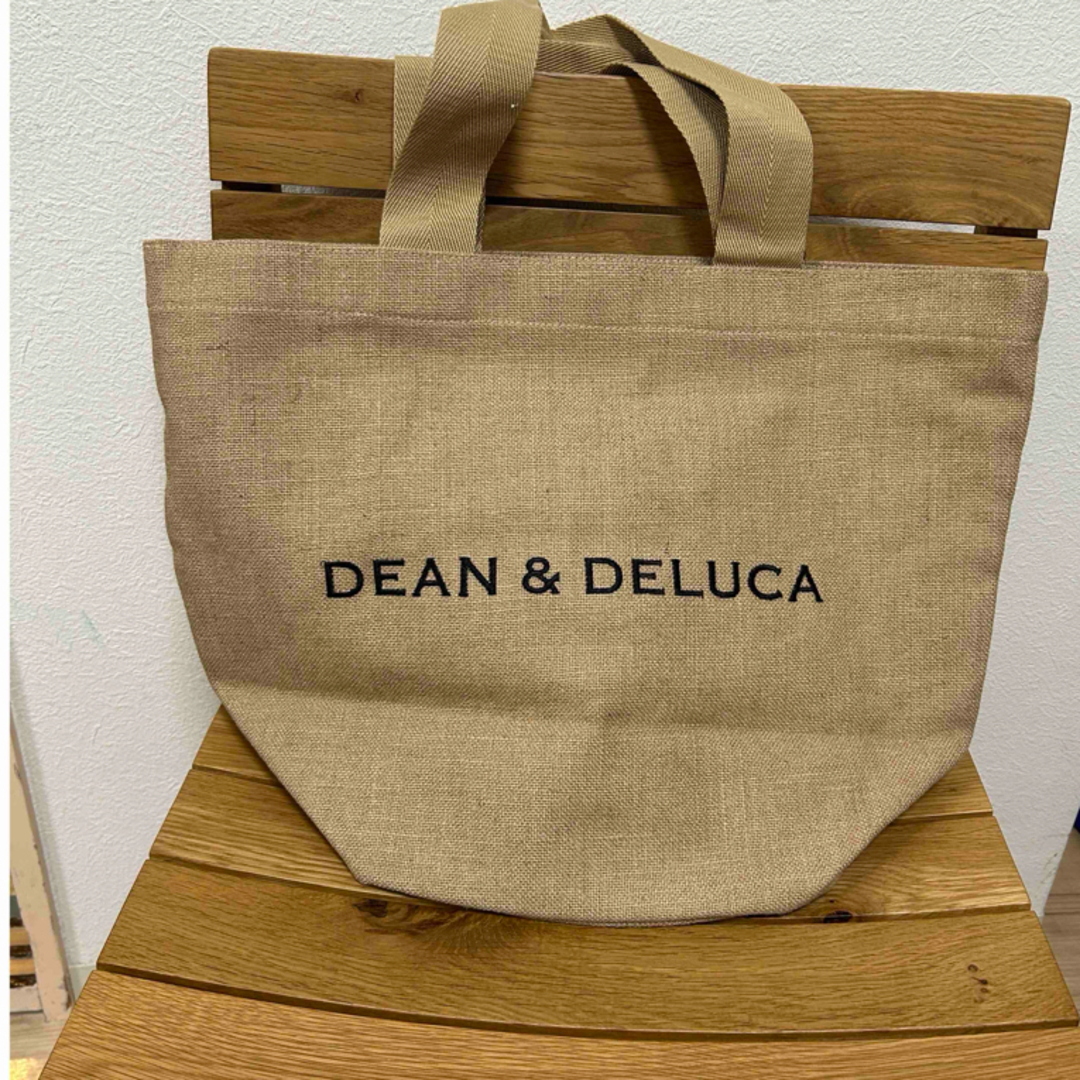 DEAN & DELUCA(ディーンアンドデルーカ)のDEAN&DELUCA  ジュートマーケットトートバッグＬ レディースのバッグ(トートバッグ)の商品写真