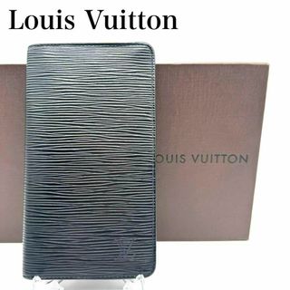 ルイヴィトン(LOUIS VUITTON)のLouis Vuitton ルイヴィトン エピ カードケース ブラック(長財布)