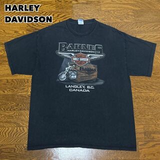 ハーレーダビッドソン(Harley Davidson)のHARLEY DAVIDSON Tシャツ 両面プリント バックプリント XL(Tシャツ/カットソー(半袖/袖なし))