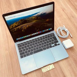 マック(Mac (Apple))のMacBook air 13インチ 2020 管理番号2892(ノートPC)