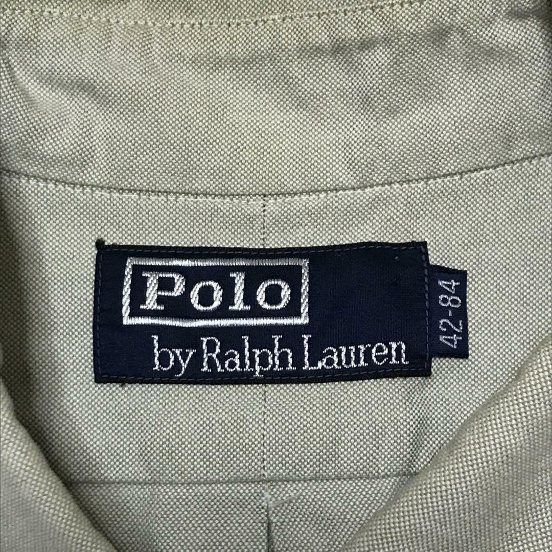 POLO RALPH LAUREN(ポロラルフローレン)の【人気サイズ】ポロバイラルフローレン　刺繍ロゴ入り長袖シャツ　A940 メンズのトップス(シャツ)の商品写真