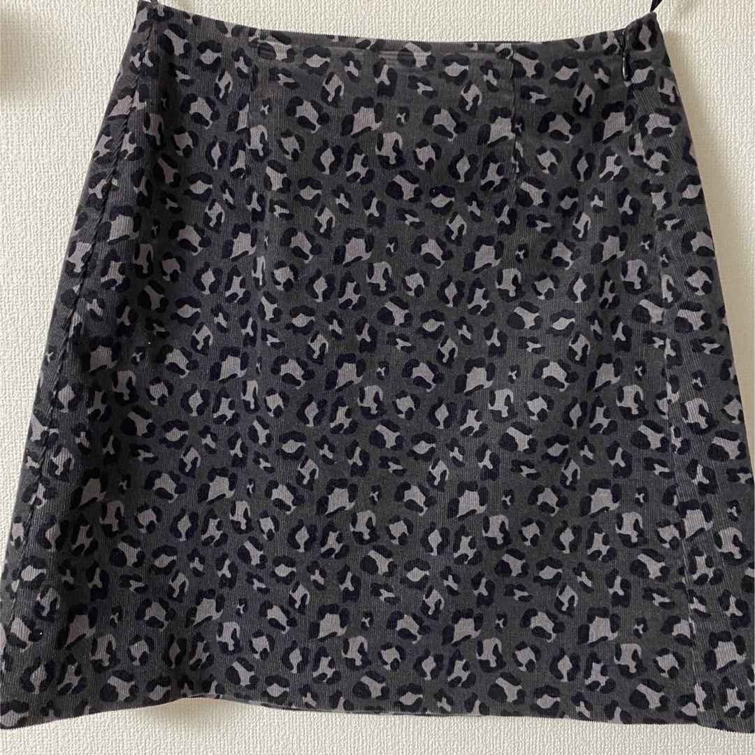 Sサイズ ミニスカート レオパード GU レディースのスカート(ミニスカート)の商品写真
