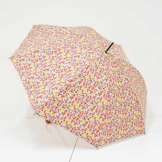 傘 MACKINTOSH PHILOSOPHY マッキントッシュフィロソフィー USED美品 リバティプリント 花柄 フラワー 寒竹 高級 55cm S0656