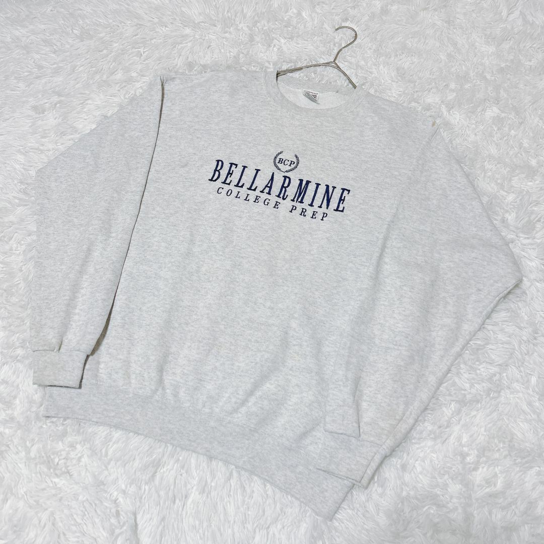 【US古着】College House スウェット L グレー ✓3657 メンズのトップス(スウェット)の商品写真