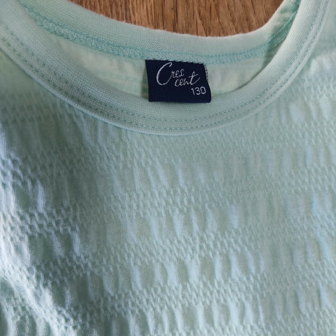 美品　cresent 半袖チュニック130 キッズ/ベビー/マタニティのキッズ服女の子用(90cm~)(Tシャツ/カットソー)の商品写真