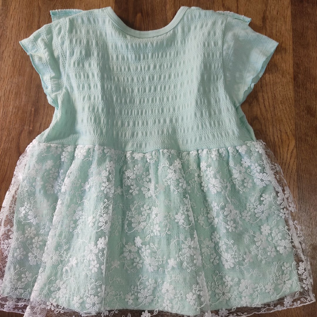 美品　cresent 半袖チュニック130 キッズ/ベビー/マタニティのキッズ服女の子用(90cm~)(Tシャツ/カットソー)の商品写真