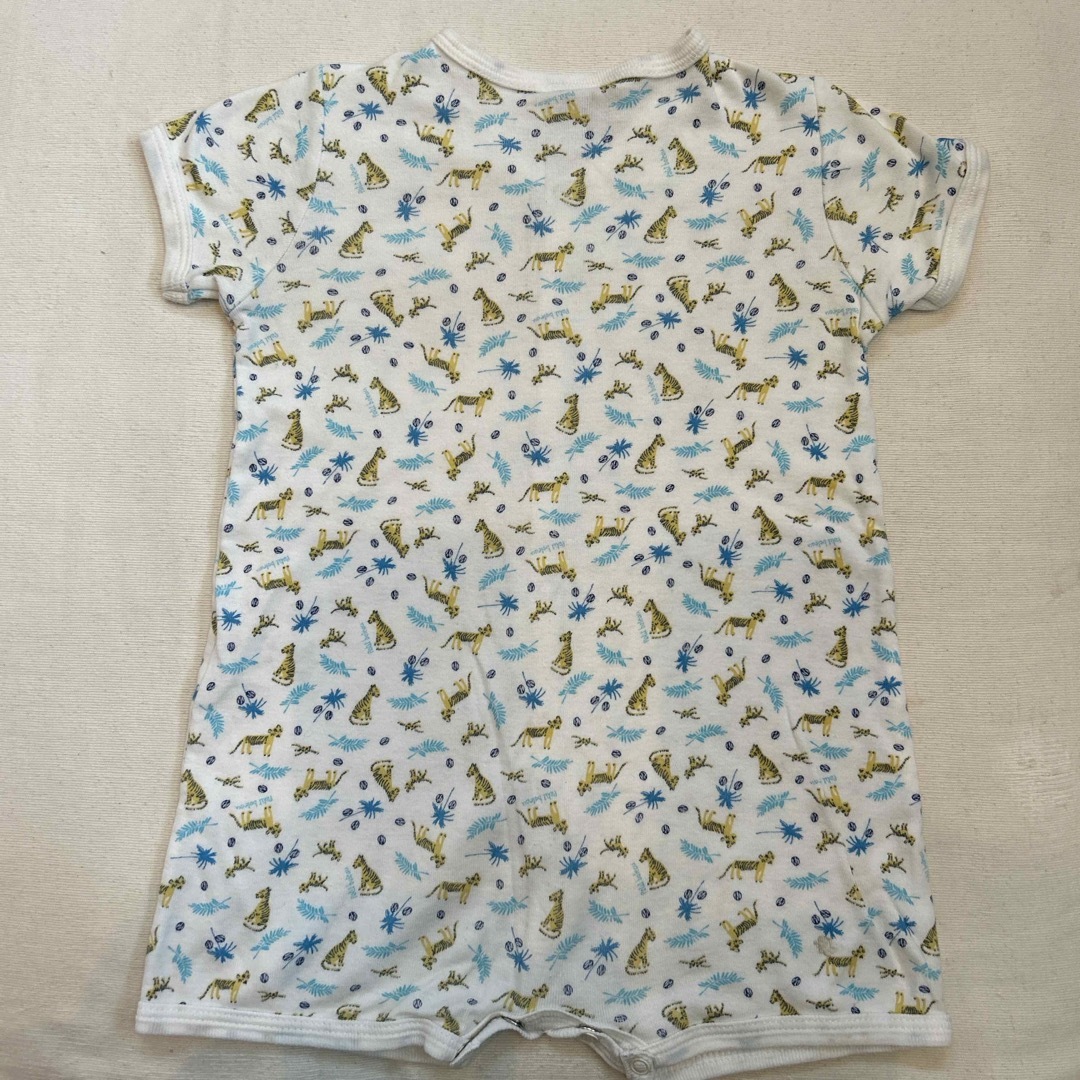 PETIT BATEAU(プチバトー)のプチバトー　ロンパースサイズ12M キッズ/ベビー/マタニティのベビー服(~85cm)(ロンパース)の商品写真