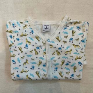 PETIT BATEAU - プチバトー　ロンパースサイズ12M