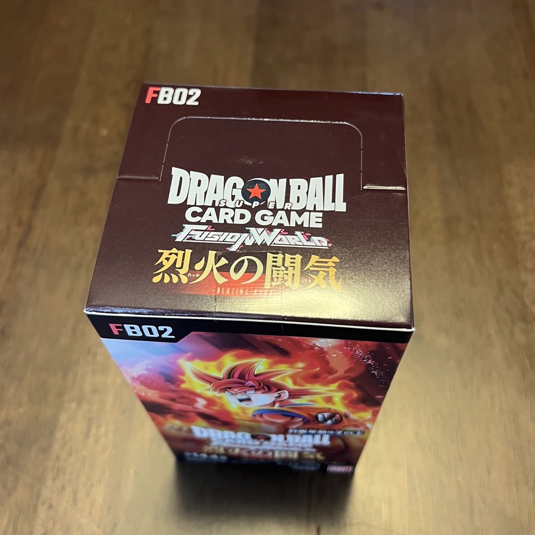 ドラゴンボール(ドラゴンボール)のドラゴンボール　烈火の闘気　未開封　テープ付き　1box エンタメ/ホビーのトレーディングカード(Box/デッキ/パック)の商品写真