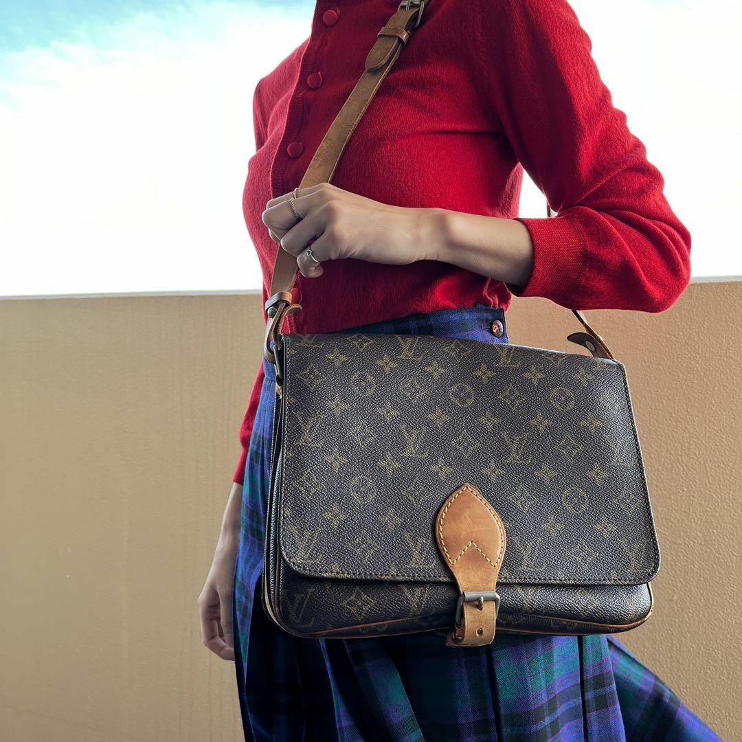 LOUIS VUITTON(ルイヴィトン)のルイヴィトン モノグラム カルトシエールGM ショルダーバッグ M51252 レディースのバッグ(ショルダーバッグ)の商品写真