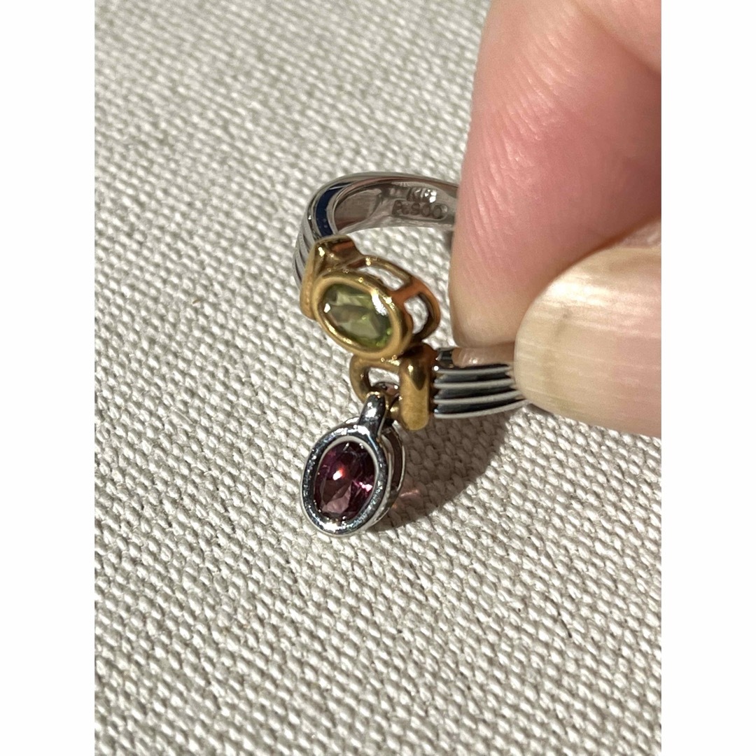 天然モルガナイト リング 3.13ct k18 ¥ - リング(指輪) 天然モルガナイト リング 3.13ct k18 ¥ - リング(指輪)