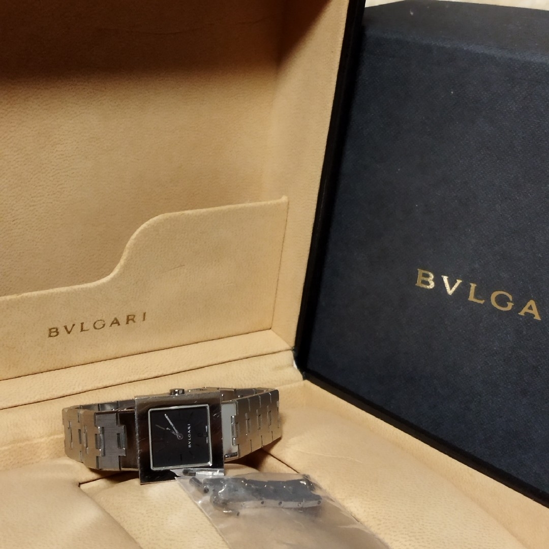 ブルガリ BVLGARI クアドラード 女性用腕時計◎クオーツ