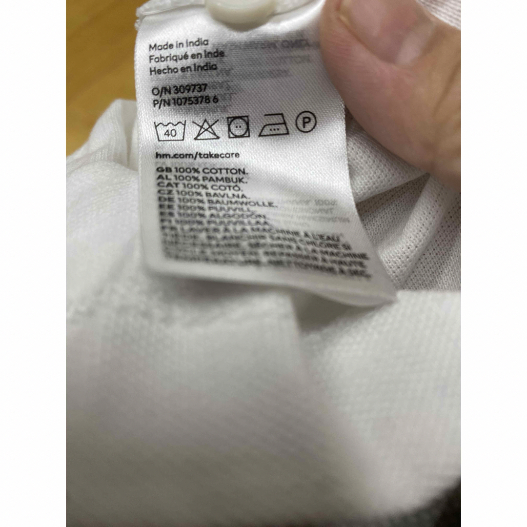 H&M(エイチアンドエム)の🈹送料無料🈹H&M エイチアンドエム　半袖　ポロシャツ　XL   新品　 メンズのトップス(Tシャツ/カットソー(半袖/袖なし))の商品写真