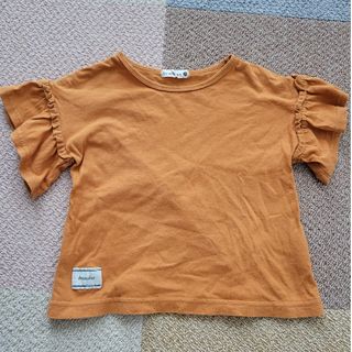 Branshes - ブランシェス 肩フリル Tシャツ 90