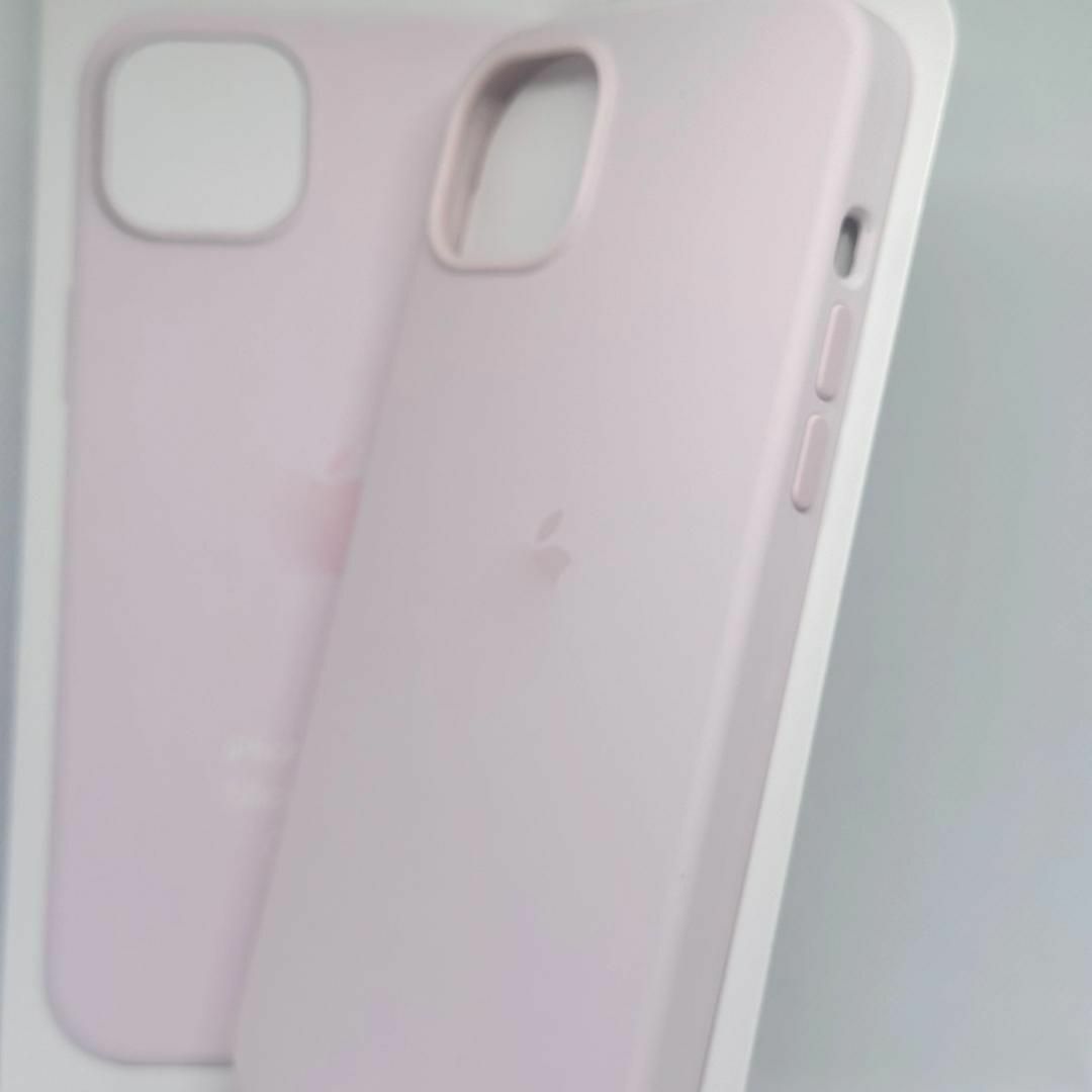 新品-純正互換品iPhone14Plusシリコンケース light pink スマホ/家電/カメラのスマホアクセサリー(iPhoneケース)の商品写真