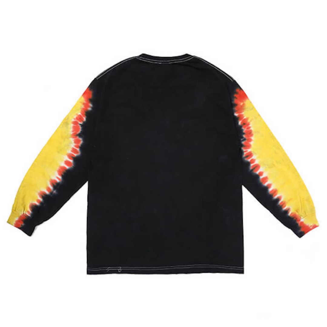 CHALLENGER L/S TIE DYE ZOMBIE WOLF TEE メンズのトップス(Tシャツ/カットソー(七分/長袖))の商品写真