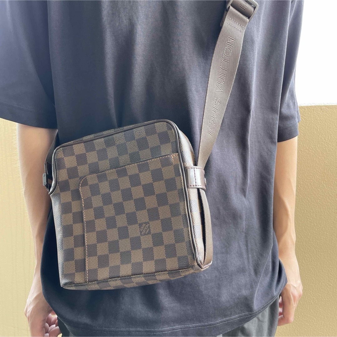 LOUIS VUITTON(ルイヴィトン)のルイヴィトン オラフ ダミエ 斜めがけ ショルダーバッグ N41442 9273 メンズのバッグ(ショルダーバッグ)の商品写真