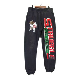 セントマイケル SAINT MICHAEL ■ 24SS 【 DT SWT PNTS STRUGGLE SM YS8 0000 C04 】 ストラグル ロゴ デザイン スウェット パンツ 33411(その他)