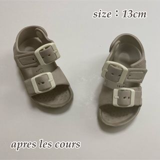 アプレレクール(apres les cours)の【apres les cours】アプレレクール EVAサンダル 13cm(サンダル)