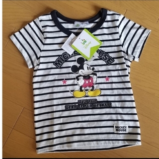 ディズニー(Disney)の新品未使用　ミッキーマウス　Tシャツ 120(Tシャツ/カットソー)