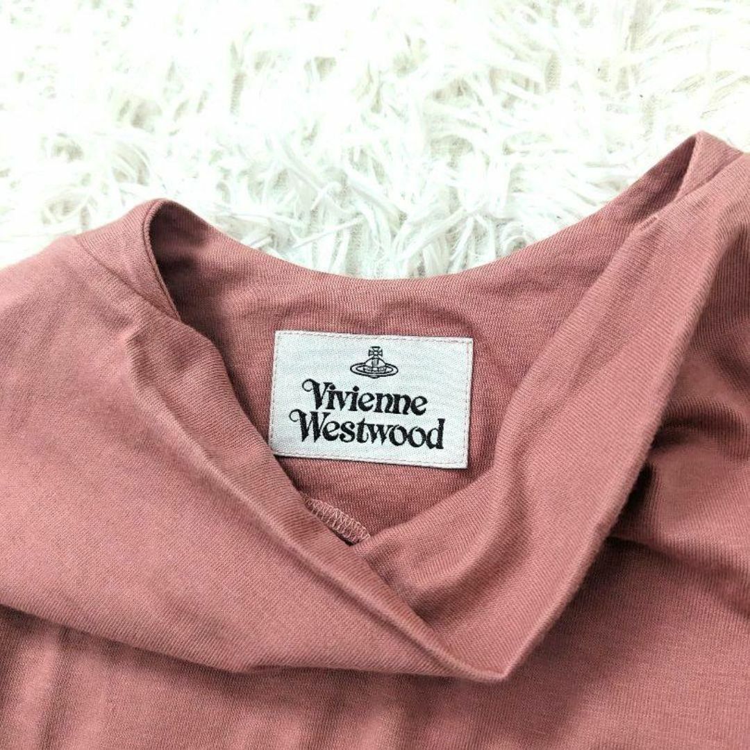 Vivienne Westwood(ヴィヴィアンウエストウッド)のヴィヴィアン　Vivienne 　ワンピース　ストレッチ　Tシャツ　オーブ レディースのワンピース(ひざ丈ワンピース)の商品写真