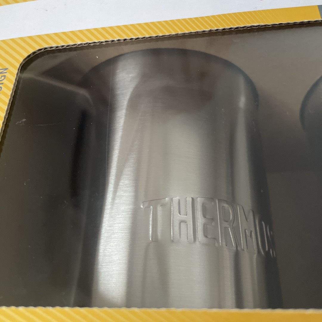 THERMOS(サーモス)のサーモス　真空断熱ジョッキ　２個セット インテリア/住まい/日用品のキッチン/食器(タンブラー)の商品写真