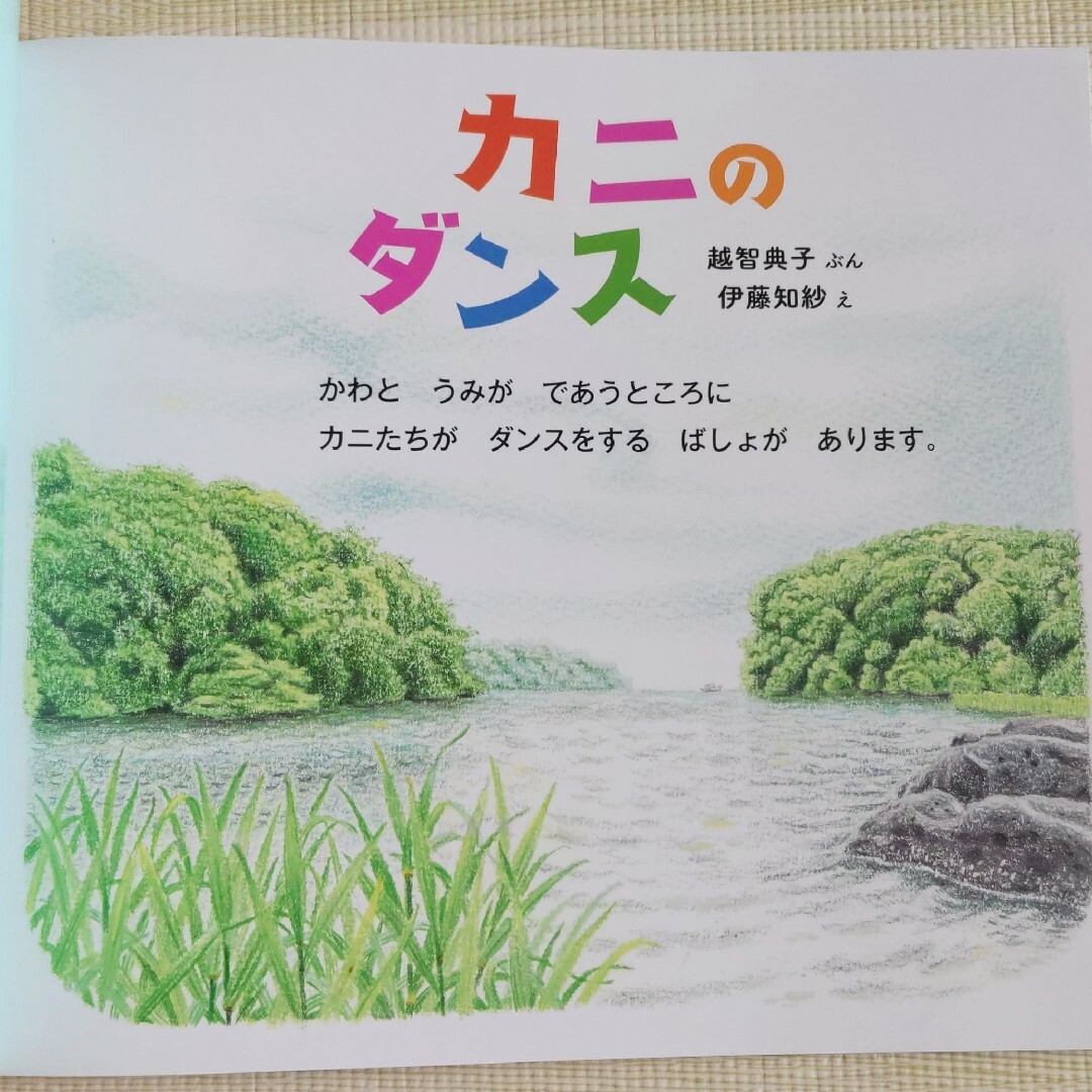 福音館書店(フクインカンショテン)のカニのダンス 福音館書店 絵本 かがくのとも 夏 海 浜辺 磯遊び 観察 夏休み エンタメ/ホビーの本(絵本/児童書)の商品写真