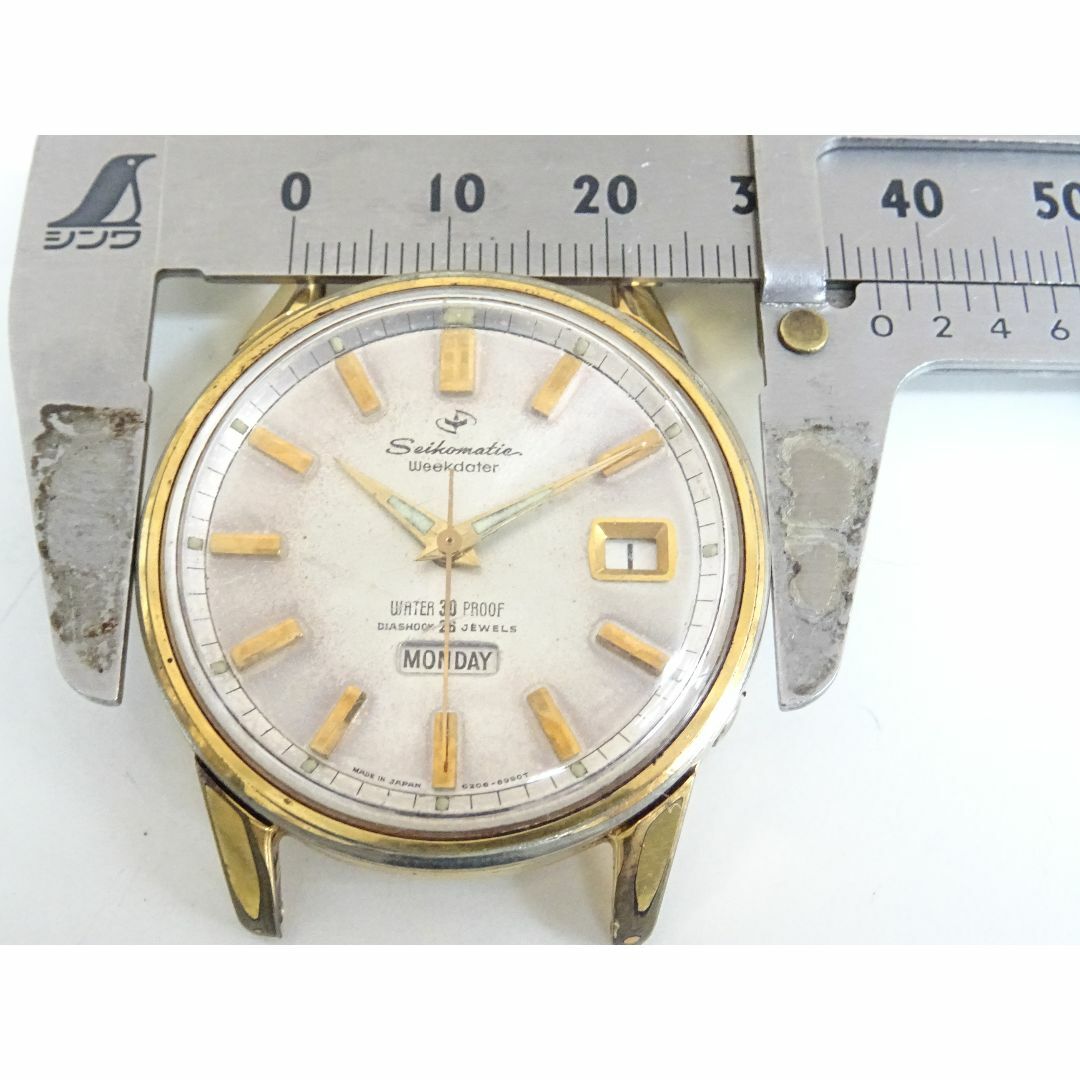 SEIKO(セイコー)のM天110 / Seikomatic 腕時計 自動巻き デイデイト 稼働 メンズの時計(腕時計(アナログ))の商品写真