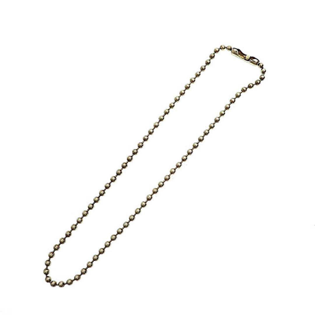 AMBUSH(アンブッシュ)のアンブッシュ 925 シルバー ボール チェーン ネックレス ゴールド ■ メンズのアクセサリー(ネックレス)の商品写真