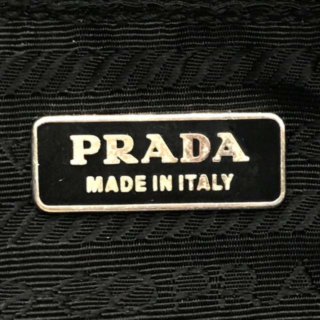 PRADA(プラダ)の美品 PRADA プラダ 三角ロゴ テスート ナイロン ワンショルダー バッグ ブラック a3514 レディースのバッグ(ショルダーバッグ)の商品写真