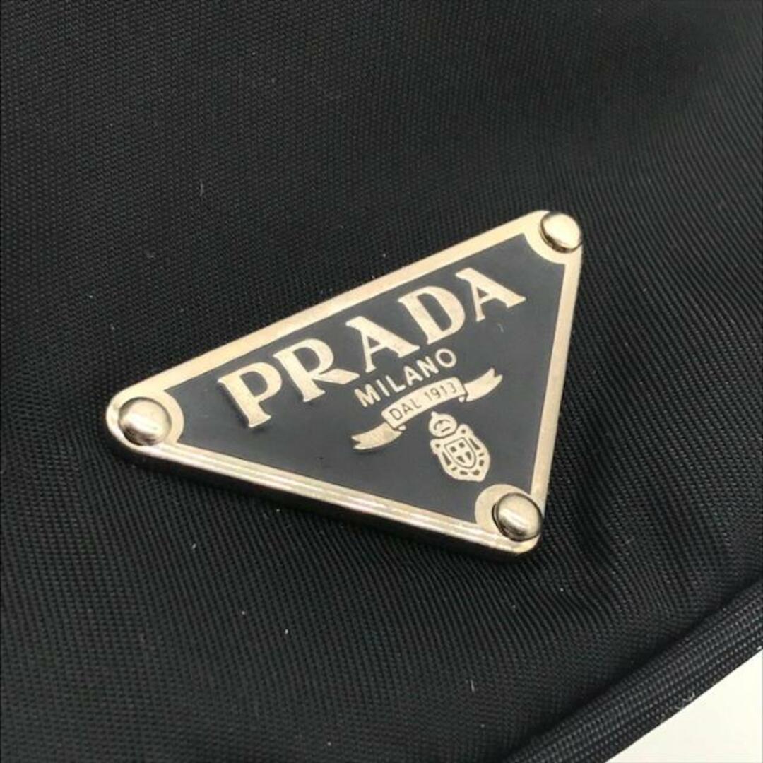 PRADA(プラダ)の美品 PRADA プラダ 三角ロゴ テスート ナイロン ワンショルダー バッグ ブラック a3514 レディースのバッグ(ショルダーバッグ)の商品写真