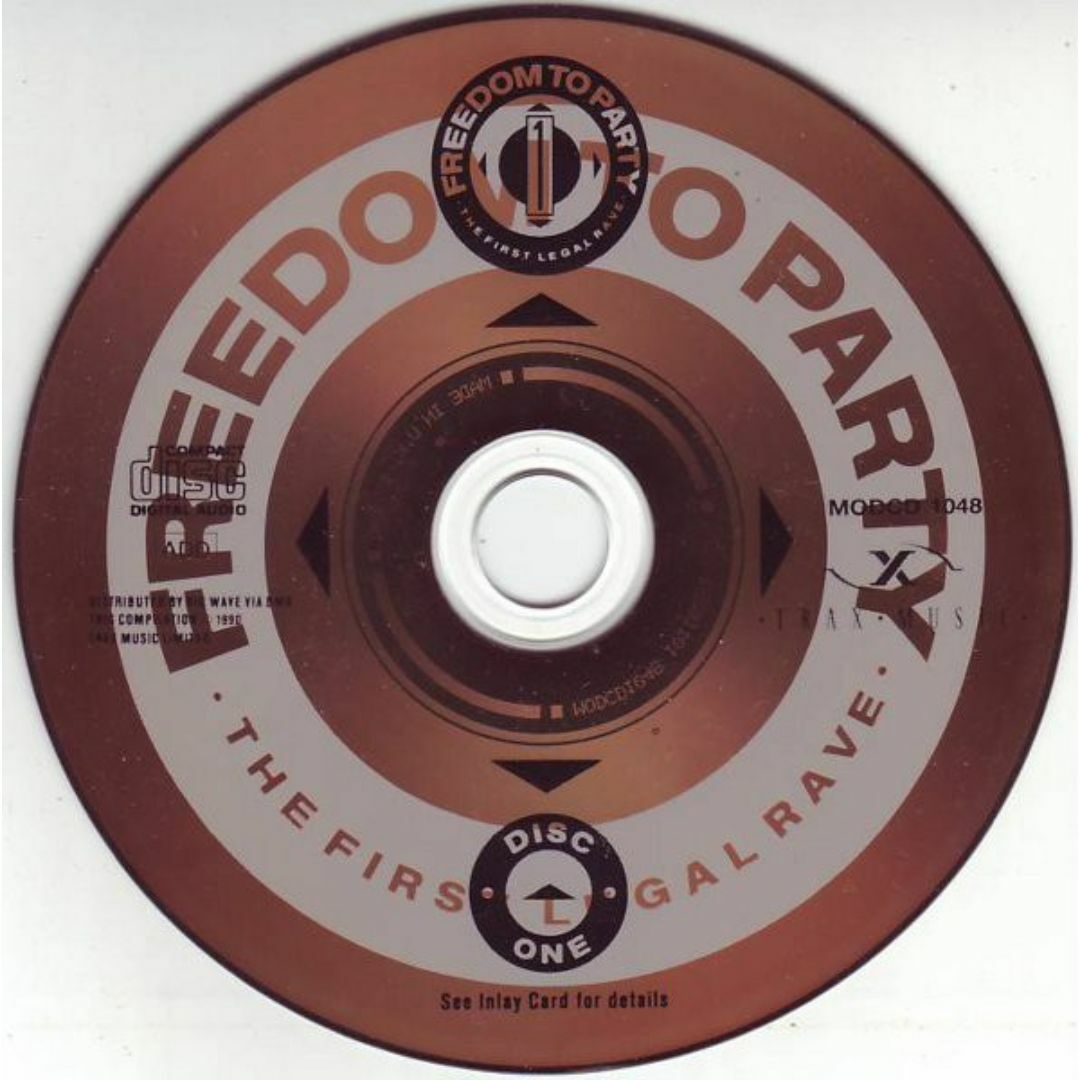 Freedom To Party1  The First Legal Rave エンタメ/ホビーのCD(ヒップホップ/ラップ)の商品写真