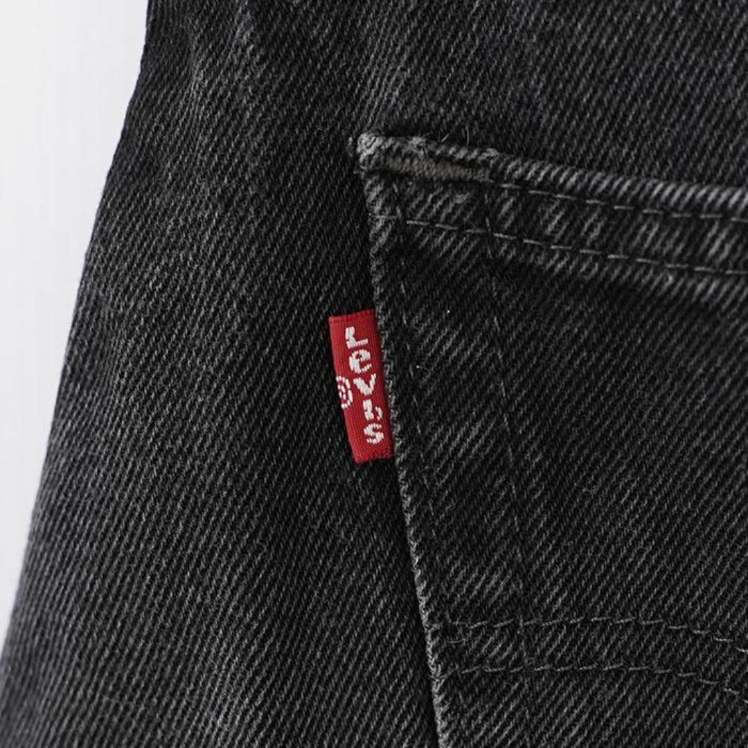 Levi's(リーバイス)のリーバイス550 Levis W29 ブラックデニム 黒 バギーパンツ 9110 メンズのパンツ(デニム/ジーンズ)の商品写真