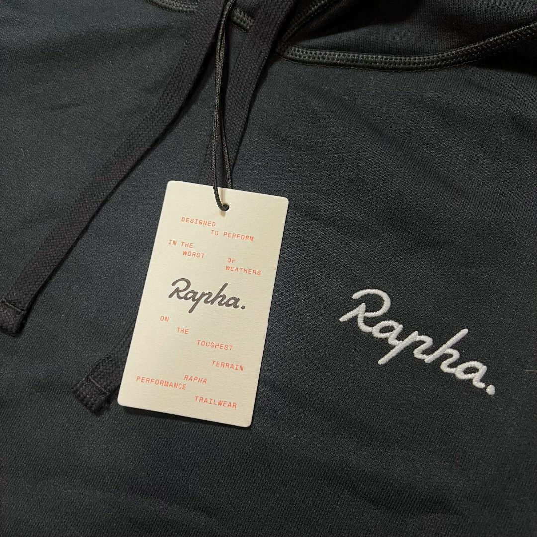 新品 Rapha メンズ トレイル フーディー ブラック/グレー スポーツ/アウトドアの自転車(ウエア)の商品写真