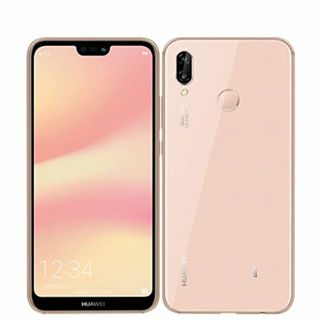 ファーウェイ(HUAWEI)の【中古】 HWV32 HUAWEI P20 lite サクラピンク SIMフリー 本体 au スマホ ファーウェイ  【送料無料】 hwv32pk7mtm(スマートフォン本体)