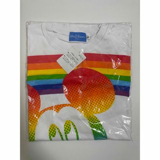 Disney - 新品　ミッキー Tシャツ Msize レインボー