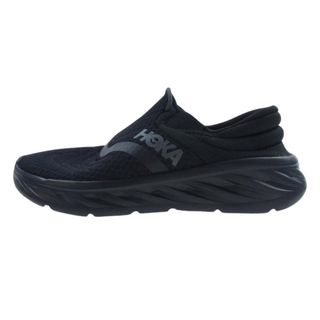 HOKA ONE ONE ホカ オネオネ スニーカー 1119397 ORA RECOVERY SHOE 2 オラ リカバリー シュー 2 スニーカー ブラック系 26cm【中古】(スニーカー)