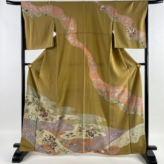 訪問着 身丈165cm 裄丈68cm 正絹 秀品 【中古】(着物)