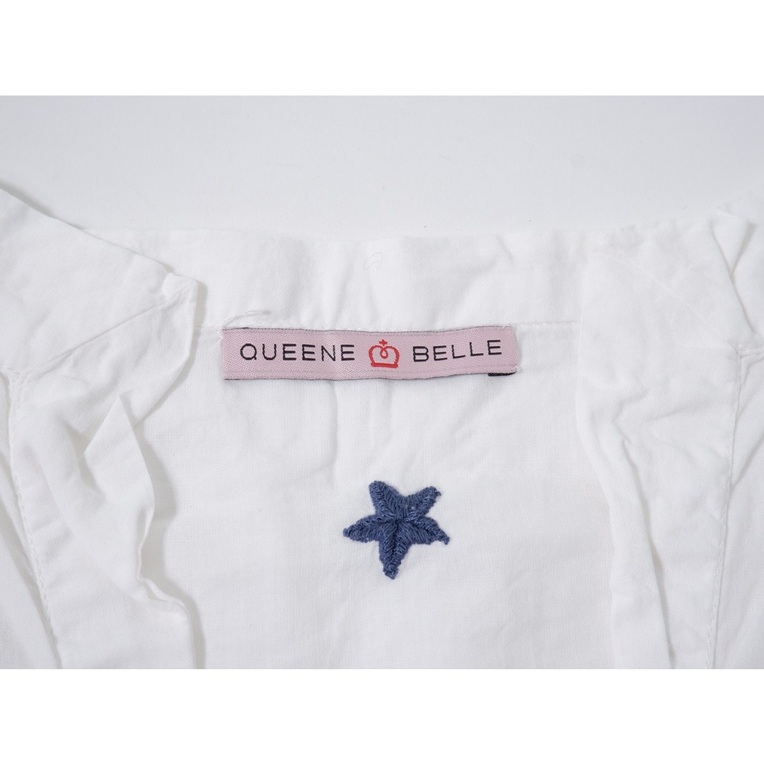 QUEENE&BELLE/クイーンアンドベル(QUEENE AND BELLE) L'Appartementアパルトモン購入 星刺繍ブラウス スキッパーシャツ【M】【LSHA52977】 レディースのトップス(その他)の商品写真