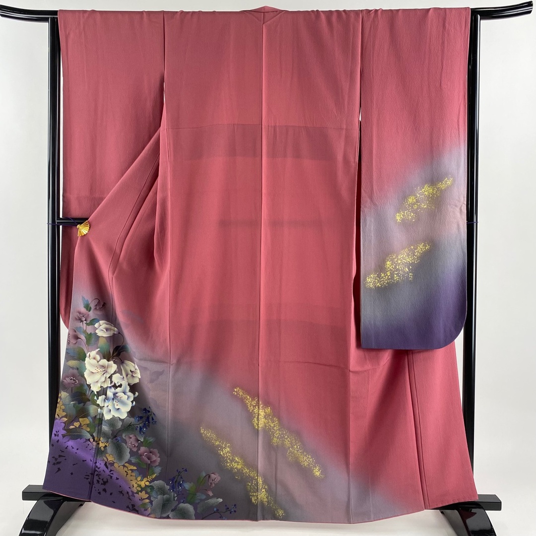 振袖 身丈162.5cm 裄丈64cm 正絹 美品 秀品 【中古】 レディースの水着/浴衣(着物)の商品写真