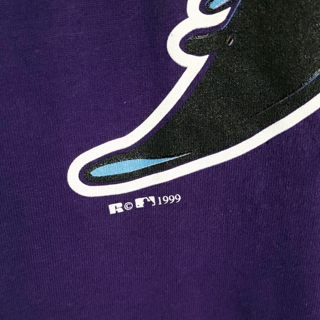 Russell Athletic(ラッセルアスレティック)のMサイズ/USA製 ラッセル DEVIL RAYS デビルレイズ 半袖Tシャツ メンズのトップス(Tシャツ/カットソー(半袖/袖なし))の商品写真