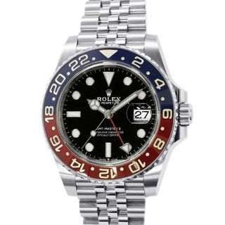 ロレックス(ROLEX)のロレックス GMTマスター2 126710BLRO ROLEX 腕時計 黒文字盤(腕時計(アナログ))